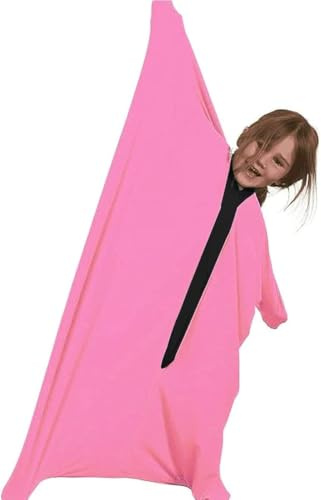 Ganzkörpersocke „Sensory Owl“ – Linderung Von Stress Und Angstzuständen Bei ADHS Und Autismus – Tiefendruckstimulation – Spielzeug For Sensorische Bewegungstherapie – Starker, Superweicher(Pink,L)