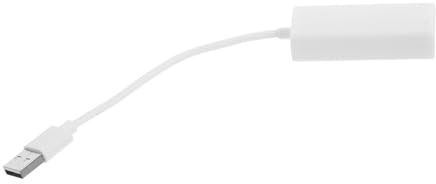 TOBBOMEY Adattatore Usb Ethernet Mbps Plug-and-play Per Laptop Scheda Rete Esterna Usb Senza Driver Con Design Slim Bianco Compatibile