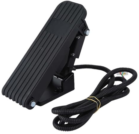 Hamwesh Pedal de Control del Acelerador para Moto de ATV, Fácil Instalación, Hecho de Material ABS