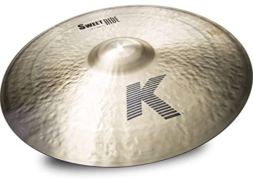 Zildjian K0731 K Platillo 23 K sweet ride | Lavado oscuro cálido, tono de campana claro, respuesta definida del palo, sensación de choque, se adapta a jugadores de jazz