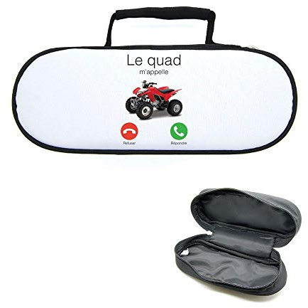 Mygoodprice Tasche für Boccia-Kugeln, Motiv Le Quad Cross m'appement