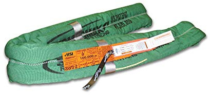 Twin Path SlingMax Endless Round Sling | 10' Length | 70,000 lb. Vertical Capacity | CoverMax Double Layer Nylon Cover | K-Spec Yarn Core | Hanes Supply (HSI) TPXCCF-7000