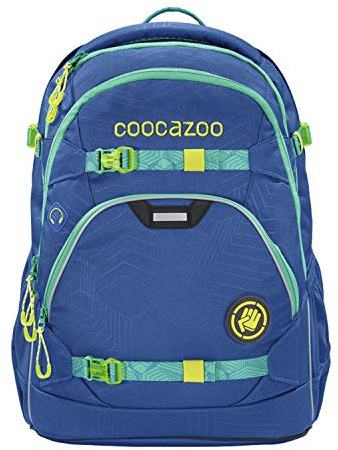 coocazoo Schulrucksack ScaleRale, ergonomischer Tornister, höhenverstellbar mit Brustgurt und Hüftgurt, für Jungen und Mädchen, ab der 5. Klasse