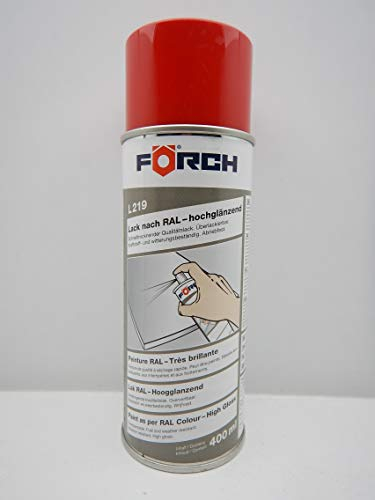 FEUERROT ROT RAL 3000 GLÄNZEND DOSE Lack LACKSPRAY Spray SPRAYDOSE 400ML (1)
