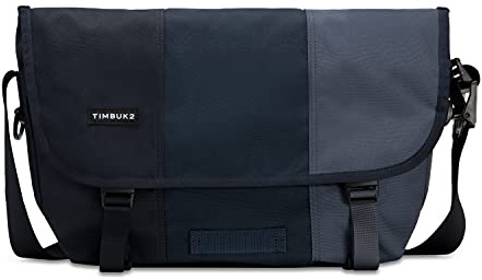 Timbuk2 Heritage Classic M Kuriertasche Dunkelblau, Eco Monsoon, Medium