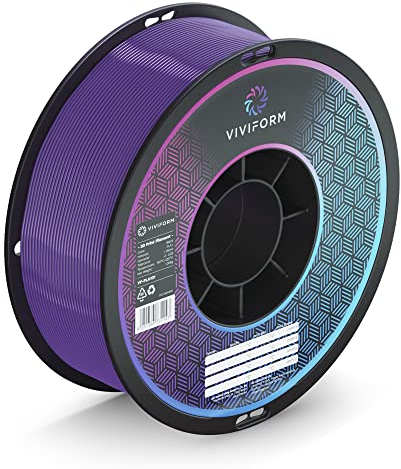 Viviform PLA+ Filament für 3D Drucker | 1kg Rolle | ∅1,75mm +/- 0,03mm | Lila, VF-PLA114, 1 Kg