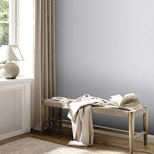 A.S. Création Unitapete Hellgrau Attractive 2 390391 - Vliestapete - 10,05 m x 0,53 m Made in Germany