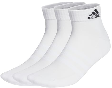 adidas Unisex Cushioned Sportswear Ankle Socken, 3 Paar