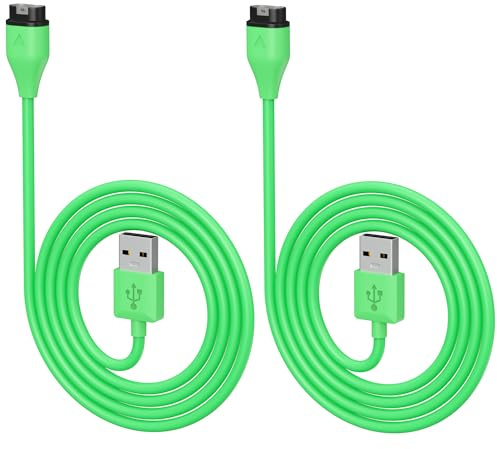 Compatible with Garmin Watch Charger Cable (USB A - 2 Pack)