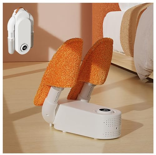 Shoe Dryers Portable, Boot Dryer for Work Boots with Heat Fan Portable Folding Design and Timer, Shoes Dryer Portable Boot Dryer with Fan for Camping Travelling or Skiing