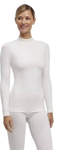 Falke Damen Warm Turtleneck Funktionsshirt Langarm schnelltrocknendes atmungsaktives nachhaltiges Funktionsmaterial für milde bis kalte Temperaturen warme Funktionsunterwäsche 1 Stück | für optimalen Feuchtigkeitstransport