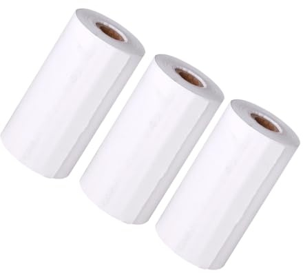 HOODANCOS 3rolls Thermal Paper for Boys and Girls Camera Printable Transfer Paper for Photo Printing and Craft Projects