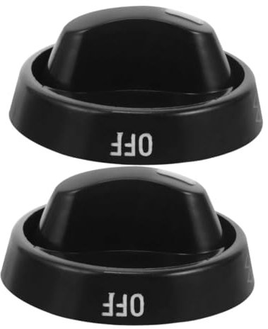 Gadpiparty 2stücke Herdknöpfe Für Gasherde Ofenknöpfe Ersatz-kunststoffknöpfe Bedienknopf Für Kochfeldbrenner