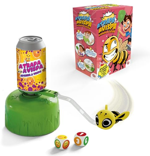 Bizak Atrapa a la Avispa, Divertido Juego de Acción, años, 2 velocidades, (35005070)