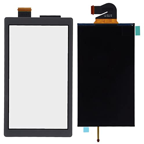 OVAQUIXI Écran LCD de Remplacement pour Lite, LCD Afficher Pannel Repair Pièces avec Numériseur à écran Tactile (BLACK)