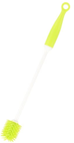 OATIPHO Brosse de Nettoyage en Silicone pour Biberon et Bouteille, Poignée Confortable, Atteint Facilement le Fond, pour Anniversaires et Crémaillères