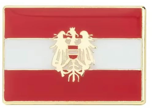 Österrike österrikiskt vapensköld EU metall emalj land flagga pin emblem