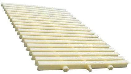 WEKONUMEX Rejilla de desbordamiento for Piscina de ABS, 18-30 cm de Ancho, Paquete de 2 a 10, for Piscinas y baños(20x100CM/6pieces)