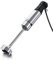 Arendo - Batidora de mano de acero inoxidable de 1000 W - Cuchillo de cuatro hojas - Batidora de inmersión - Regulación de velocidad continua - Botón turbo - Base extraíble - Certificación GS
