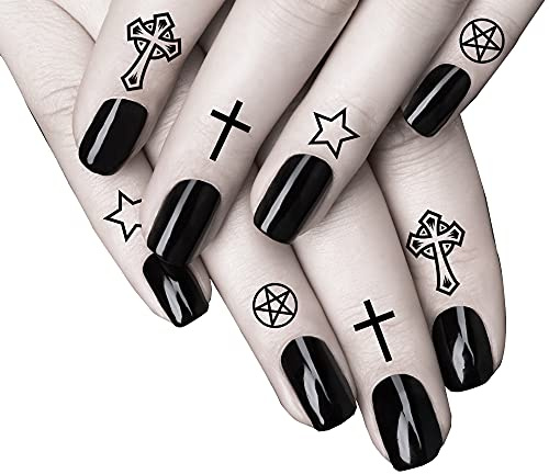 Tatodays svarta vampyr flygande fladdermöss tatueringar tillfälliga tatueringar spindlar spöken ärr kvinnor arm halloween realistisk temp tatuering vattentät sp halloween tatuering (Wizard Fingers)