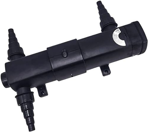 AquaOne UVC Klärer CUV 218 I Wasserklärer mit 18 Watt UV Lampe I UVC-Teichklärer I klares Wasser im Teich I Algenvernichter für Gartenteich Pool Aquarium