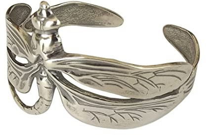 Dakota House Damen Armspange 925 Silber Libelle im Jugendstil
