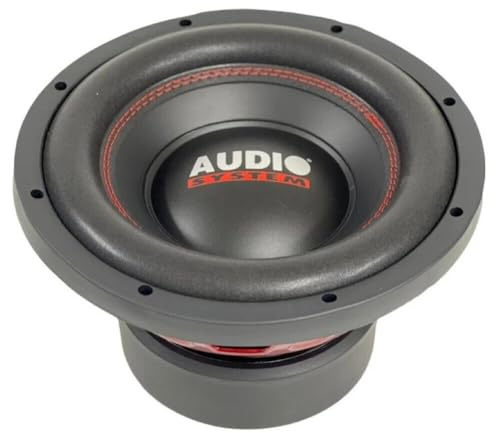 KIT Set FÜR Audio System ASY10 ASY-10 1 Subwoofer 25 cm 10 Durchmesser, Doppelschwingspule, Dual Voice Coil, 2+2 Ohm, 500 Watt rms 1000 Watt max, 1 Stück