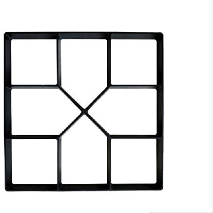 SXCXYG Pflasterformen für Beton Garten DIY Kunststoff Pfad Maker Pavement Modell Betonstein Stepping Cement Mold Brick Formen for Zement Mold Garten Dekoration (Color : C)