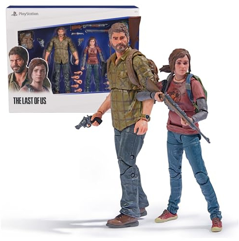 PlayStation Sony SNY COL Joel n Ellie 6 Fig Pk GML