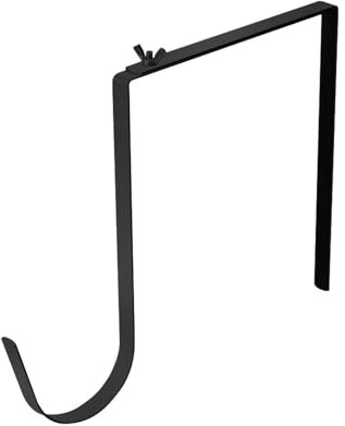 Titular de flores funerarias, soportes de corona para cementerio | Soporte de corona de cementerio de metal | Percha de puerta de corona de decoración navideña, soporte de coronas de lápida