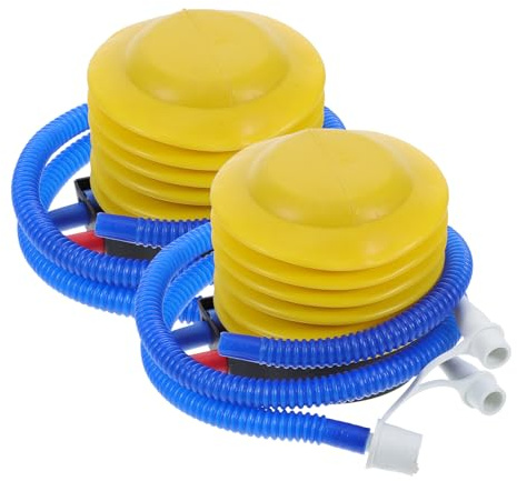 BESPORTBLE Foot Air Pump Inflator Portable Bellows Balloon Inflator with Air Tube for Inflating Cushions Yoga Balls and Party Balloons