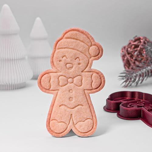 Emporte-pièce de Noël | Bonhomme de pain d'épices | Fabrication Artisanale Française | Idée cadeau Noël