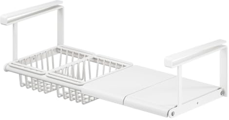 doyandader Cesta de almacenamiento para armario inferior - Soporte de almacenamiento debajo del escritorio,Soporte extensible para armario, cocina, dormitorio, habitación de estudiante