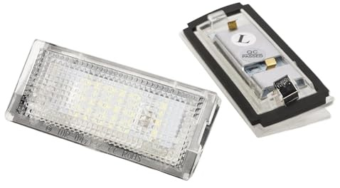 MIKKUPPA LED-registreringsskyltbelysning för BMW E46 4D, 5D