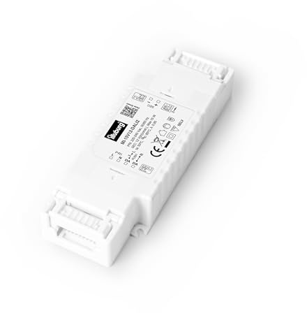 illuburg LED-transformator 12 V 15 W dimbar DALI PUSH för Osram Philips GU5.3 MR16 flimmerfri LED strömförsörjning drivrutin drivrutin strömförsörjning