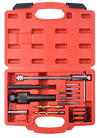 Damaged Glow Plug Removal Remover Tool Kit Set 8mm & 10mm