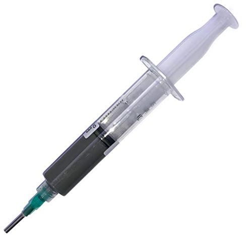 Elektronik-Hochleistungs-Rework-Paste (Solder Paste/Lotpaste) EO-RP-009 Spritze mit 20 g Inhalt, Legierung Sn97Cu3 (bleifrei) inkl. Dosiernadel, mit herausragenden Löteigenschaften