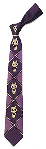 ACBANANA JoJos Bizarres Abenteuer Killer Queen Kira Yoshikage Schädel Krawatte Cosplay Requisiten Zubehör
