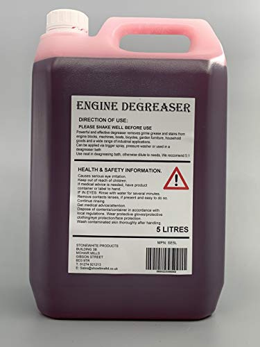 Showtime Chemicals Concentrate Engine Degreaser | Parts Washer Fluid | Dilute up to 20:1 | Removes Dirt & Grime with Ease | Multiple Uses (5 Litres)