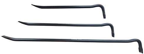Montiereisen Nagelziehert Brecheisen 450/600/900 mm Brechstange VaGo 3 tlg Set