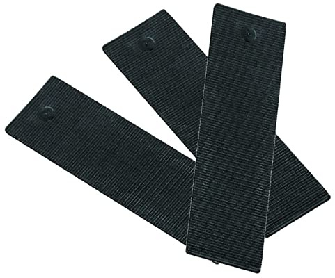 Merriway BH07810 (100 piezas) Ventana Acristalamiento Pisos Embalador Cuñas Embalador, 100 mm x 32 mm x 2 mm, Negro