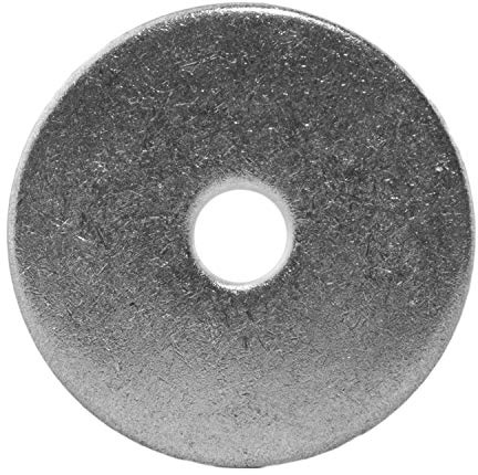 Techtanium Karosseriescheiben 10,5 x 50 mm aus Edelstahl A2 (10 Stück) | Versch. Größen & Verpackungseinheiten verfügbar | Kotflügelscheiben | Beilagscheiben | Große Unterlegscheiben | DIN 9022