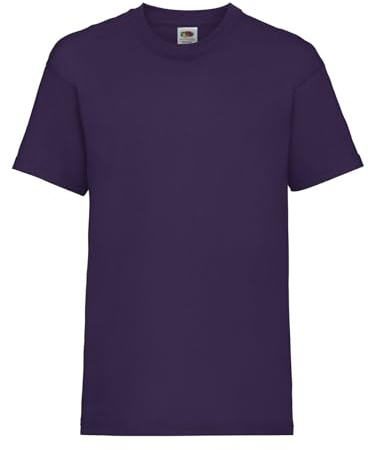 Generico T-Shirt Bambini e Bambine Kids Valueweight T – 1 Pezzo – Cotone 100% 165 g/m² – Maglietta Unisex Manica Corta Collo Girocollo – Taglie da 1 a 15 Anni – Modello FRU 61-033-0