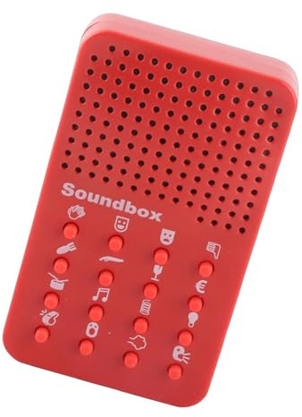 Lustige Soundmaschine, Elektronischer Lustiger Geräusch-Soundeffekt-Maker Im Taschenformat mit 16 Soundeffekten für Streiche, Kichern und Lachen