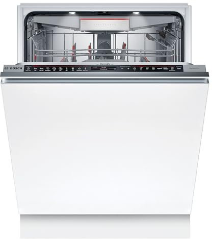 Bosch SMD8TCX04E, Serie 8, Smarter Geschirrspüler Vollintegriert 60 cm, Besteckschublade, Spülmaschine Made in Germany, Zeolith Trocknung, starke Reinigung, sehr Leise, Rackmatic, Programmassistent