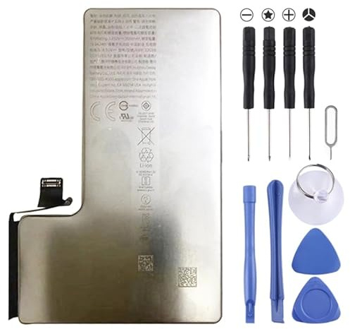 High-Tech Place Batterie de Remplacement d'origine pour iPhone 16 Pro 3582mAh 22038