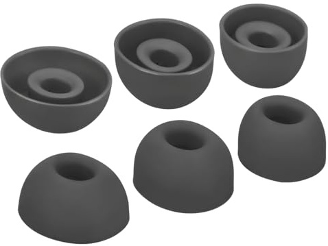 3 Paires | Rechange Embouts Silicone compatibles avec Écouteurs Xiaomi Redmi Buds 6 5 4 | 3 Tailles Différentes – S/M/L