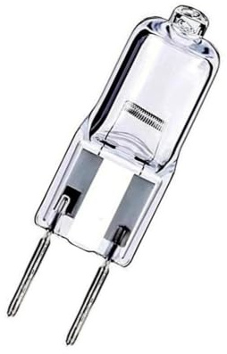 OakGlow G6.35 / GY6.35 Bombilla halógena 12V / 24V / 220V-230V 10W-300W 2800K Warm White - Iluminación marina, interior y exterior 12V-20W