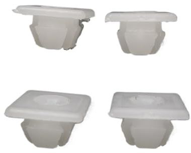 TGPGZHZFNA 50 pezzi di clip di fissaggio for dadi della targa del paraurti dell'auto, rivetti for Chevrolet GM 4755299 3907444 A11719 A8435 14 passacavo a vite Elementi di fissaggio e clip per autovei