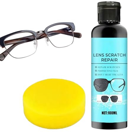 Retrait pour lentilles – Liquide répare vitres 100 ml pour lunettes de soleil, spray réparation pour garçon famille
